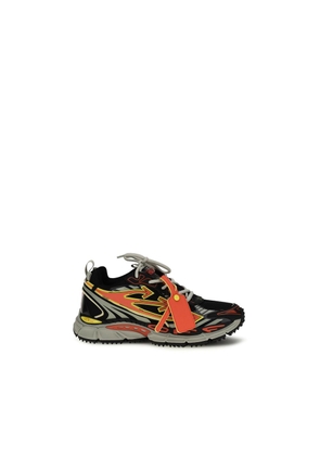 Off-White Multicolor Calf Leather Bos Taurus Athletic Sneakers - EU40/US7