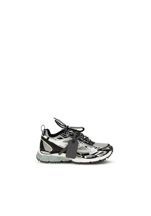 Off-White Gray Polyurethane Athletic Sneakers - EU37/US7