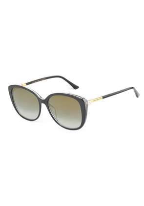 Jimmy Choo Black Acetate Sunglasses
