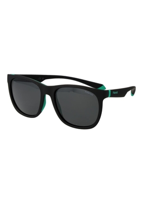 Polaroid Black Plastic Sunglasses