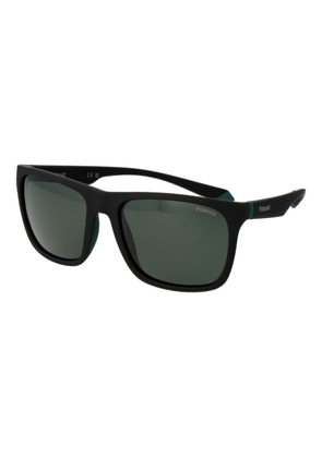 Polaroid Black Plastic Sunglasses