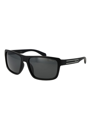 Polaroid Black Plastic Sunglasses