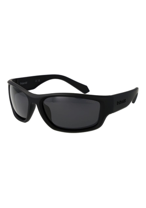 Polaroid Black Plastic Sunglasses