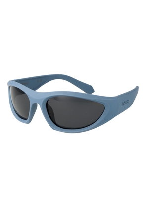 Polaroid Blue Plastic Sunglasses