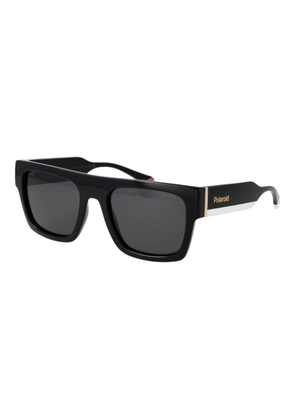 Polaroid Black Plastic Sunglasses