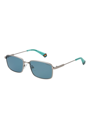 Polaroid Gray Metal Sunglasses
