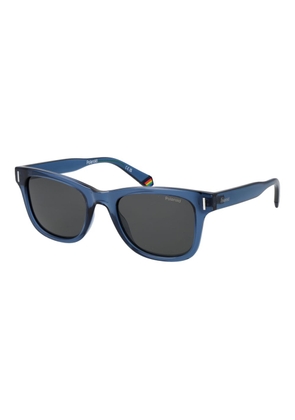 Polaroid Blue Plastic Sunglasses