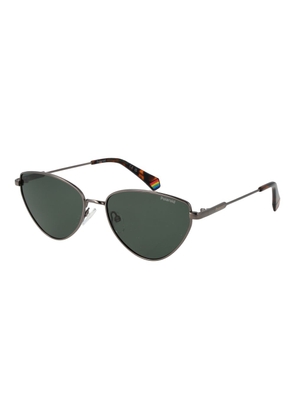 Polaroid Gray Metal Sunglasses