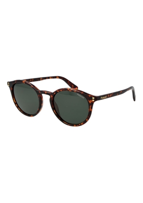 Polaroid Brown Plastic Sunglasses