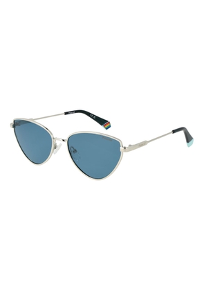 Polaroid Gray Metal Sunglasses