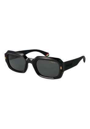 Polaroid Black Plastic Sunglasses