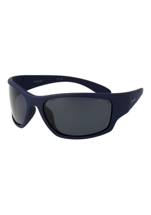 Polaroid Blue Plastic Sunglasses
