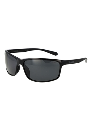 Polaroid Black Plastic Sunglasses
