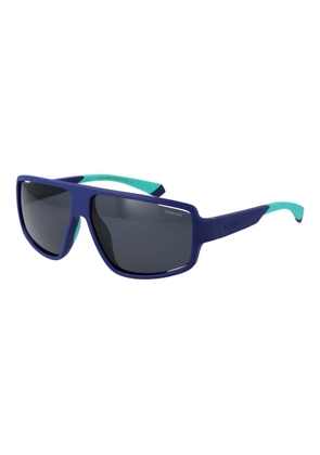 Polaroid Blue Plastic Sunglasses