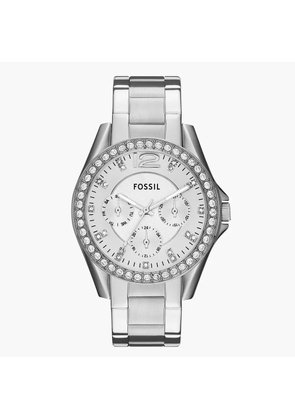 Fossil Gray Stainless Steel Dress Watch