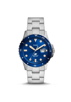 Fossil Gray Stainless Steel Dress Watch