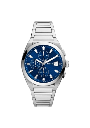 Fossil Gray Stainless Steel Dress Watch