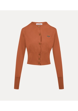 Vivienne Westwood Bea Cropped Cardigan Mako' Cotton Terrarosa M Women