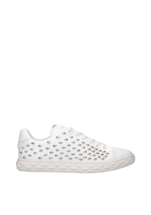Jimmy Choo White Leather Sneakers - EU37/US7