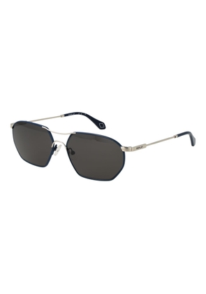 Replay Silver Metal Sunglasses