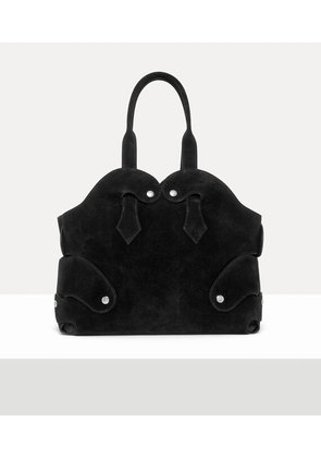 Vivienne Westwood Wilma Large Tote Leather Black