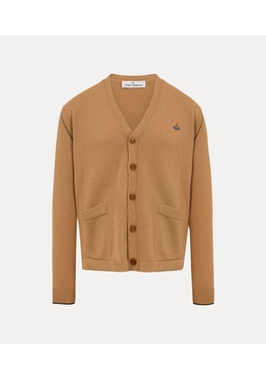 Vivienne Westwood Alex Cardigan Merino Wool / Cashmere Camel XL Men