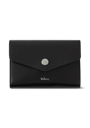 Mulberry Women's Leather Press Stud Wallet Black