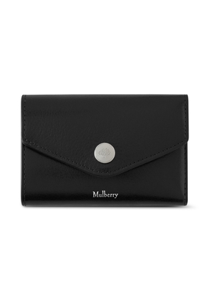 Mulberry Women's Leather Folded Multi-Card Wallet Black