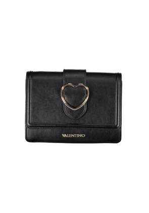 Mario Valentino Black Polyurethane Women Handbag