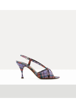 Vivienne Westwood Marylin Sandal Louth Tartan Multi 3-36 Women