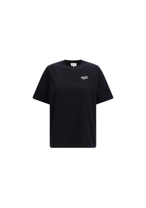 Maison Kitsuné Black Cotton T-Shirt - L