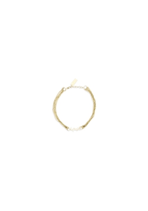 Saint Laurent Gold Brass Bracelet - M