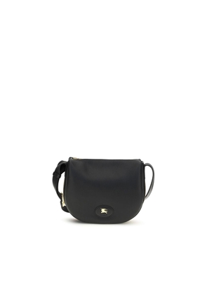 Burberry Black Calf Leather Bos Taurus Shoulder Bag