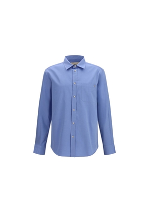 Valentino Blue Cotton Shirt - 41