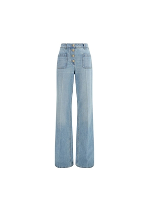 Valentino Blue Cotton Jeans Denim - 26