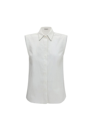 Brunello Cucinelli White Cotton Shirt - M