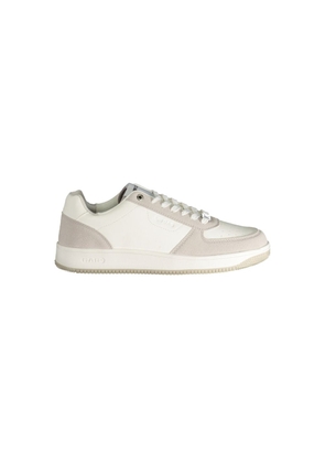 Gas White Polyester Men Sneaker - EU45/US12
