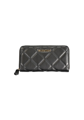 Mario Valentino Black Polyurethane Women Wallet