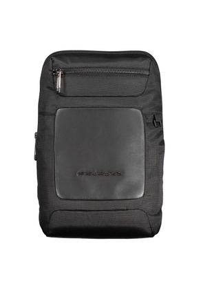 Piquadro Nero Econyl Men Shoulder Bag