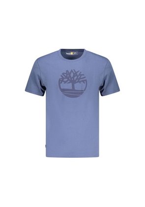 Timberland Blu Cotton Men's T-Shirt - S