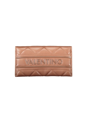 Brown Polyethylene Women Wallet