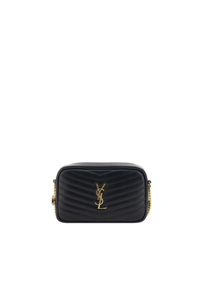 Saint Laurent Black Leather Shoulder Bag