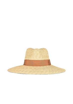 Brixton Joanna Hat in Tan. Size M. Also in XS, S.