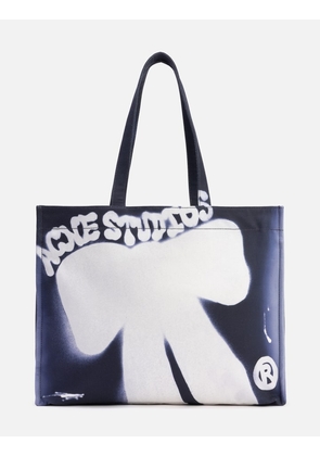 Spray Logo Shopper Tote