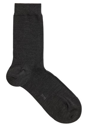 Falke Soft Merino Wool-blend Socks - Anthracite - 37-38 (IT37 - 38 / UK4 - 5)