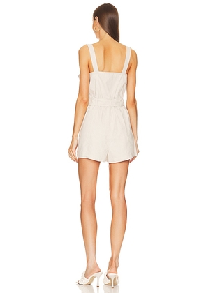 BLANKNYC Romper in Cream. Size S. Also in M.