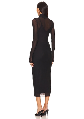 AFRM Shailene Dress in Black. Size M. Also in XS.