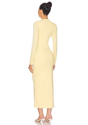 AFRM Juniper Dress in Yellow. Size XS. Also in M, L.