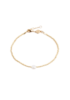 Anni LU Pearly 18kt Gold-plated Beaded Bracelet - Pearl - One Size