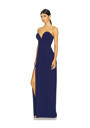 Amanda Uprichard x REVOLVE Cherri Gown in Navy. Size M. Also in S, XS.